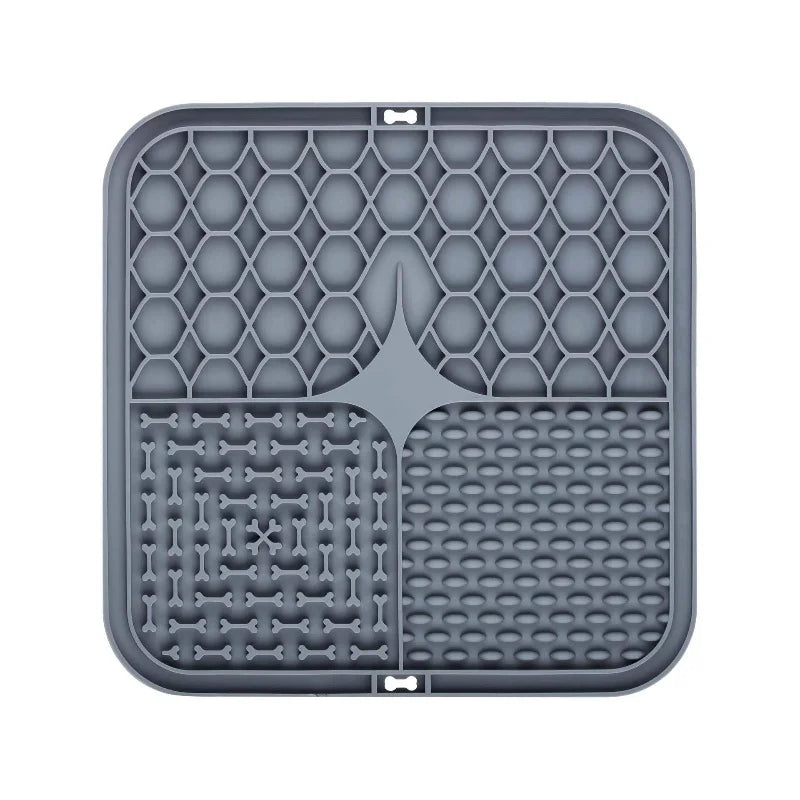 Tapis Anti-Glouton à Ventouse pour Chiens