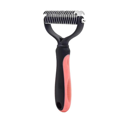 Brosse démêlante professionnelle pour chien et chat - dents rapprochées