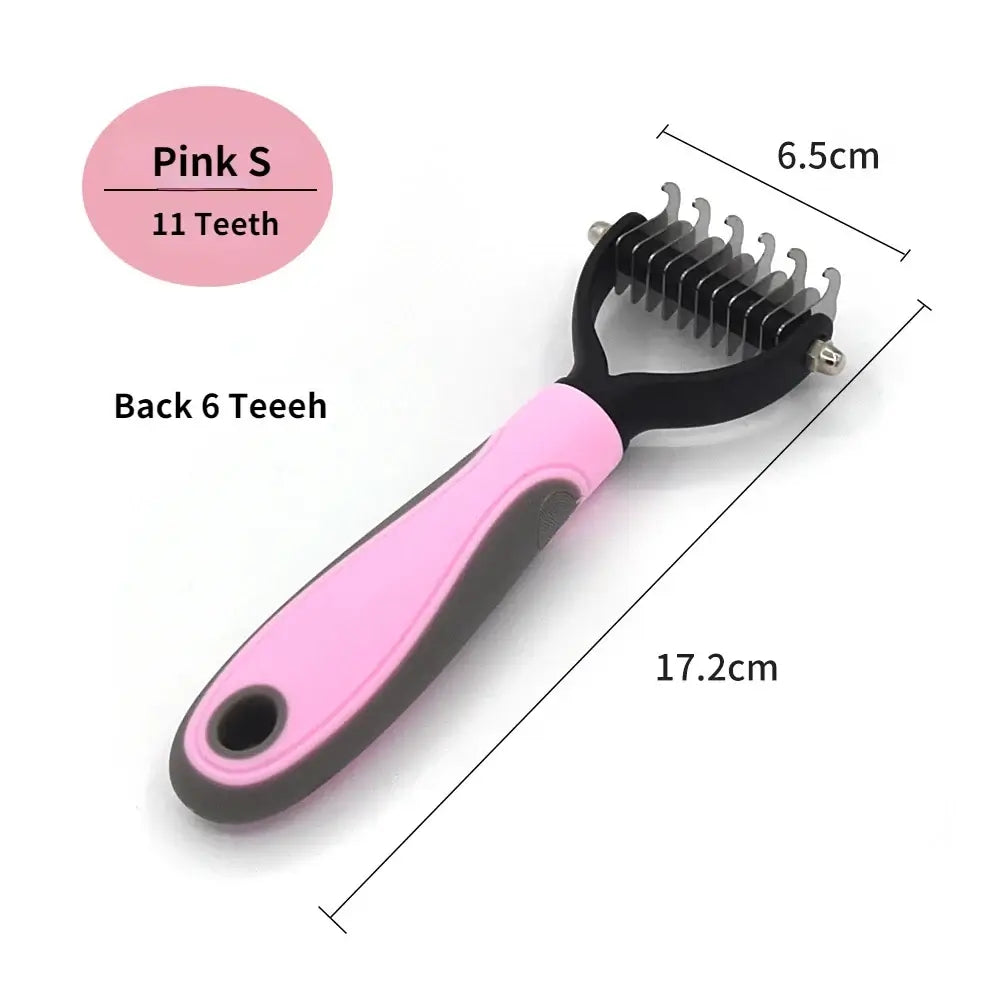 brosse anti- noeuds pour animaux