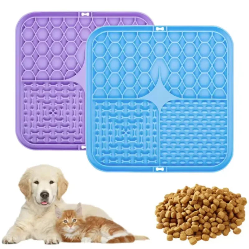 Tapis Anti-Glouton à Ventouse pour Chiens